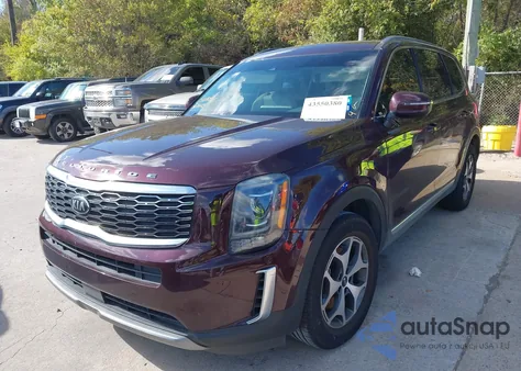 2020 Kia Telluride Ex из США, поврежденный, VIN 5XYP34HC0LG044669